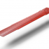 Защитная наклейка на нижнюю трубу рамы Enlee FG-60 Diamond red, ПВХ, дизайн ''бриллиант'', красный