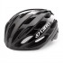 Велосипедный шлем Giro 17 TRINITY, глянцевый черный, белый, Размер U