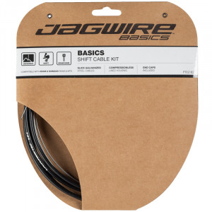 Набор рубашек и тросиков переключения Jagwire Basics Shift Kit Black (BWKS000)