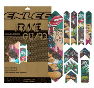 Набор защитных наклеек для рамы Enlee FG-20 Color, высокопрочная ПВХ плёнка, принт ''цвет''