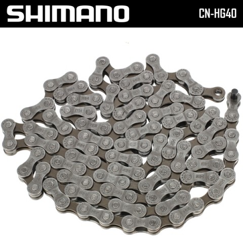 Цепь Shimano CN-HG40 (114, 6/7/8 ск., пин), амп.пин (1шт)