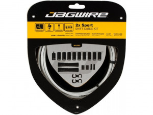 Набор рубашек и тросиков переключения Jagwire Sport Shift Kit 2X Sterling Silver (UCK328)