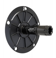 Паук шатунов с осью Rotor Track 30 Crankset Axle+Spider Black (S01-189-00010)