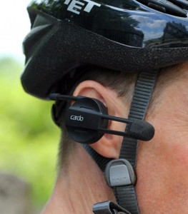 Cardo BK-1 Duo Communication System - earpiece and mic