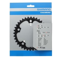 Передняя звезда, для Shimano FC-RS500, 36T-MJ, черн. для 46-36T/52-36T