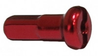 Ниппель цветной Pillar PT734 14G алюминий 7075, длина 14 мм, красный