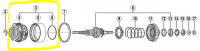 З/ч к планетарной втулке, к SG-8R30, RING GEAR UNIT