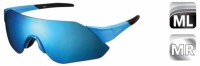 Велосипедные очки Shimano AEROLITE Blue, голуб/голуб MLC, доп - прозр