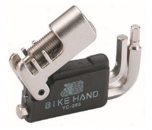 Мультитул складной ''BIKE HAND'', шестигранники 4/5/6 мм, выжимка цепи, отвертка