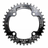 Звезда передняя Snail 36T 1/2''х3/32''х11/128'' BCD 104. Алюминий, Narrow Wide, чёрная.