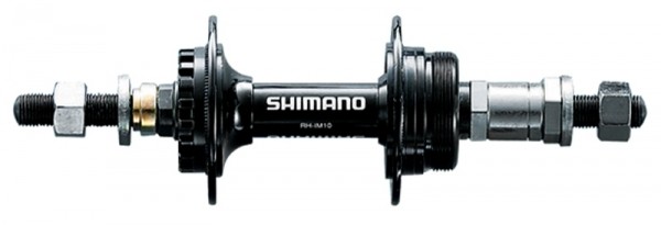 Втулка задняя Shimano Tourney RH-IM10, 36 отв, 7ск, д. рол.тор, гайки, черн, б/уп.