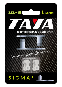 2а замка для цепи Taya SCL-19 Silver Sigma+, 10 скоростей, 2 шт, цвет серебряный