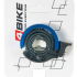 Велозвонок 4BIKE ''Кольцо'' алюминий+плаcтик, диаметр.46мм, голубой